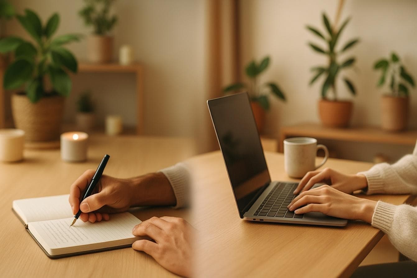 Digital Journaling vs Handwriting: What Science Says